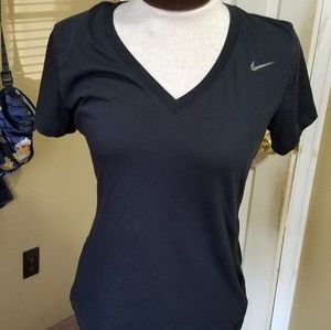 Nike women's V neck short sleeve Graphic T